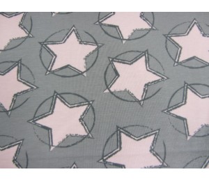 REST 38cm Jersey - Stars in the middle rosa